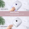 Lampara Para Uñas Uv Recargable 66w30led Lampara Uñas Gelish