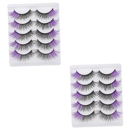 NOLITOY Sets Natural Strip Lashes False Eyelash Set Comfortable Box Gentle Application Pairs