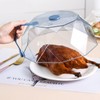 Geometric Microwave Splatter Cover Food Plate Lid with Steam Vents