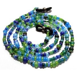 DESUAVE EYEGLASS STRAP-EYEGLASS HOLDER IPANEMA Eyeglass cord BLUE-GREEN