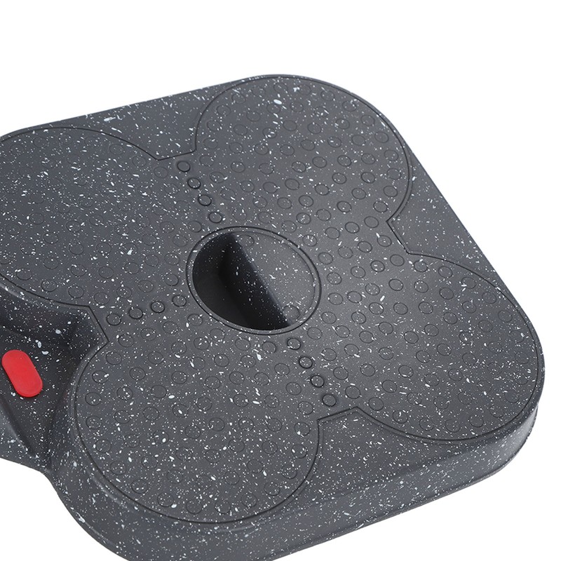 Egg Frying Pan Heat Sensitive Silicone Aluminium Pancake Frying Pan