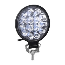Willpower 1 x 3.2 Inch 42 W LED Work Light Bar Mini LED Headlight 12 V 24 V Spot Waterproof IP67 for Off-Road Car Tractor Boat 4 x 4 Additional Headlight Reversing Light Bar