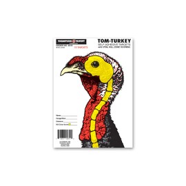 Life Size Turkey - Self Adhesive Hunting Shooting Targets 6x9 Inch (10 Pack)