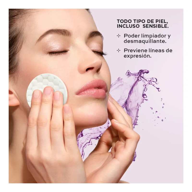 Agua Micelar Efecto Antiedad Desmaquillante Lbel