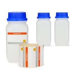 Octopus 3x 500 ml wide mouth bottles with screw top, chemical bottle, laboratory bottle