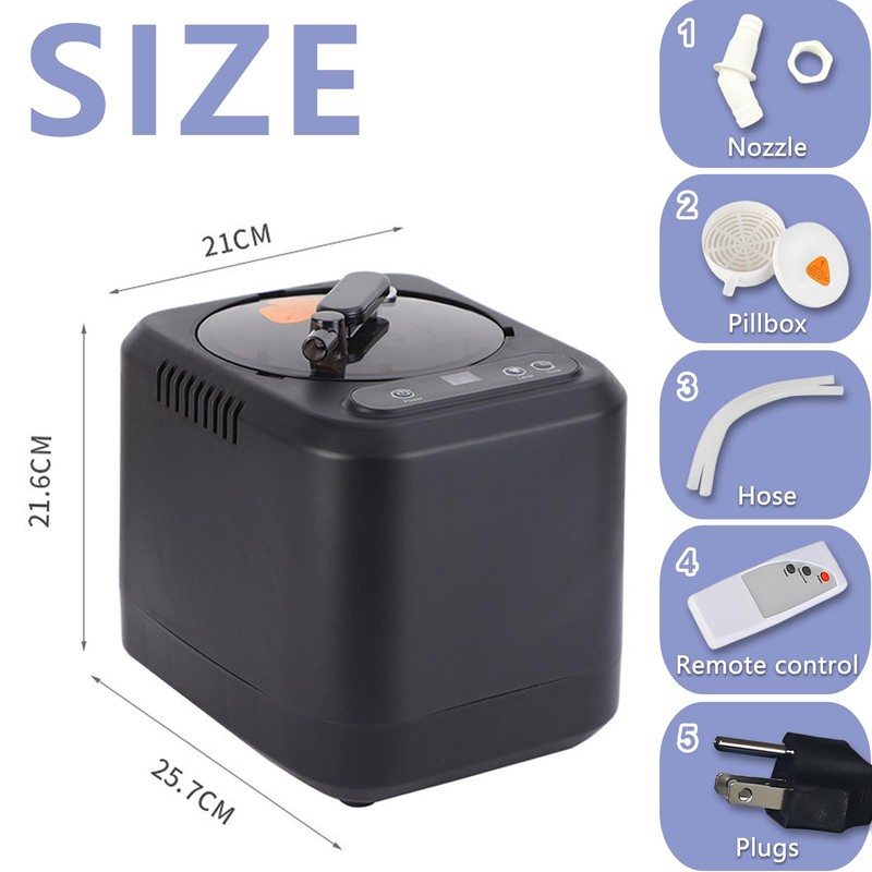 3L Sauna Steamer Machine, Portable Sauna Steamer, 1200W Steam Generator