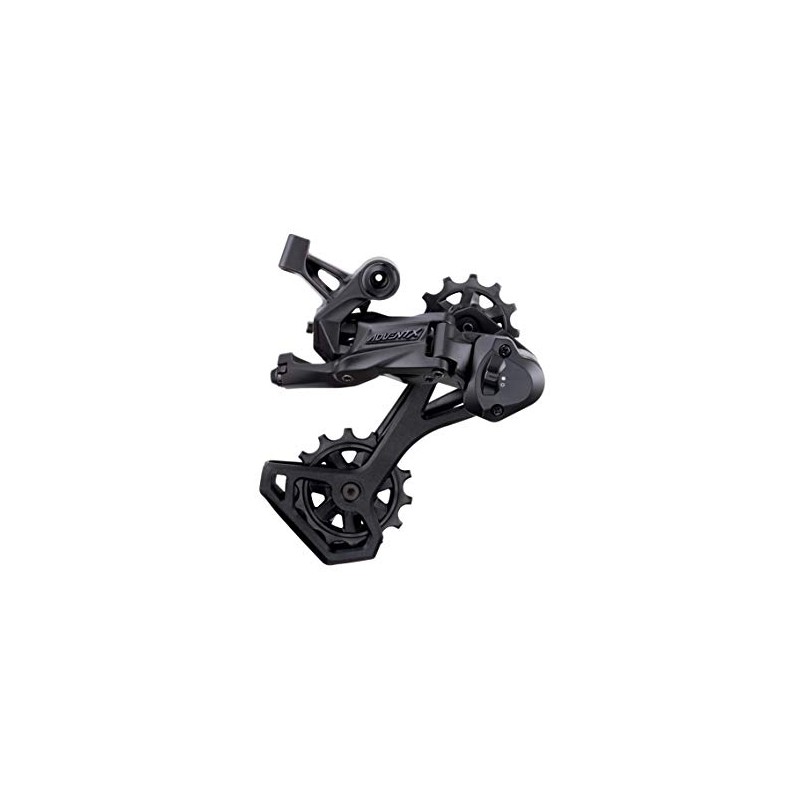 Microshift Advent X Derailleur, 10 gears, medium, black, with clutch