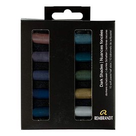 Rembrandt Pastels 10pc Half Dark Shades (31821008)