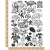 Turtles and Tortoises Temporary Tattoo Water Resistant Fake Body Art