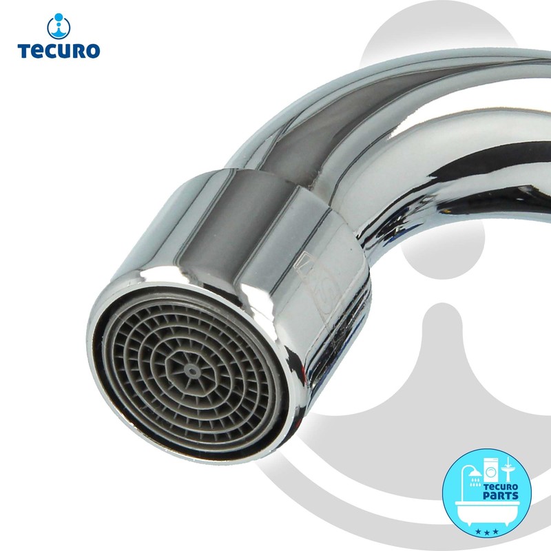 tecuro S-Spout for Wall Fittings 3/4 Inch Tapered Sealing Length