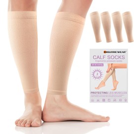 Migliore Wear 2 PAAR Kompressionsstrümpfe Damen & Herren, 20-30 mmHg | Klasse 2 Medizinische Kompressionsstrümpfe, Abgestufte Unterstützung Stützstrümpfe Thrombosestrümpfe