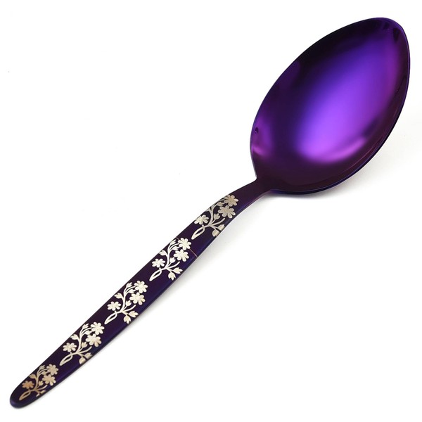 BNAZIND BNAZIND Kunz Purple Spoon | 18/10 Stainless Steel Titanium