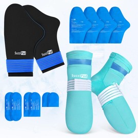 SuzziPad XL Cold Gloves for Chemotherapy, Cooling Socks, Hand and Foot Ice Pack, Chemo Must Haves for Men and Women