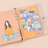 Monolike A5 FALL IN NEWTRO Diary Set, Doughnut - Academic
