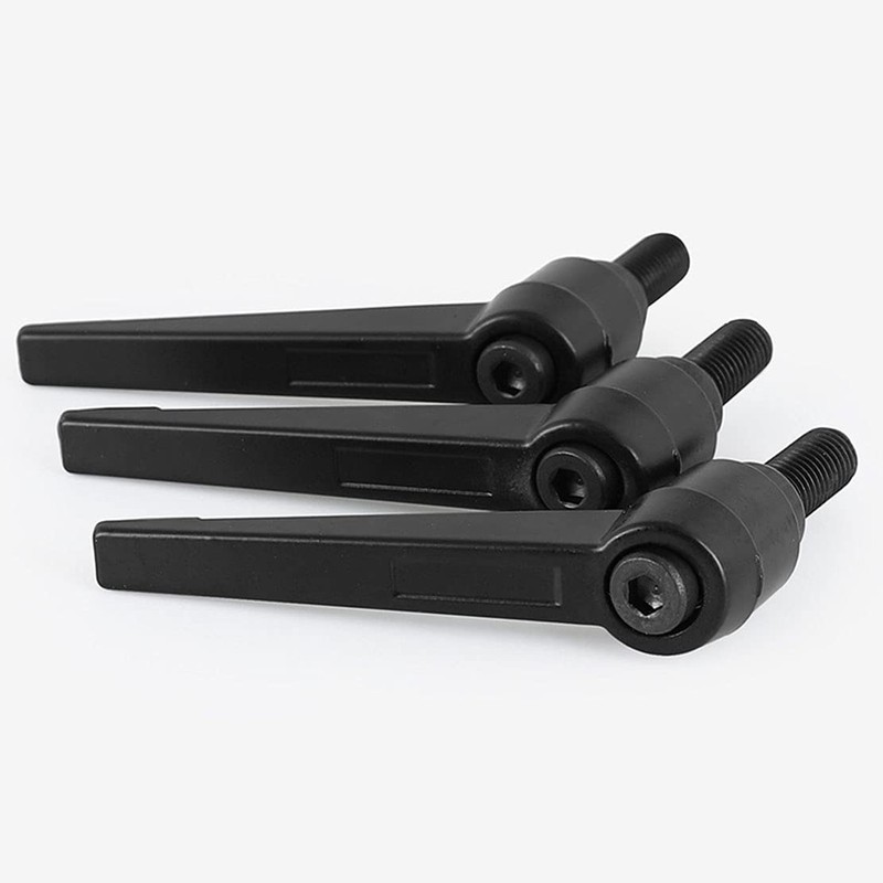 Anawakia Set of 4 Clamping Lever Handles, M8 Stainless Steel