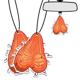 2PCS Car Air Fresheners Funny Car Present for Women Men Him Her Dad - Novelty Gift Car Interior Accessories Hanging Scents Anime Freshener Automotive Room Decor for Women Teen Girls Gift