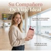 Porta Pasaporte Rosa, con Bloqueo RFID, Cuero PU Impermeable