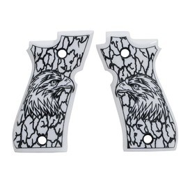 Salvatore Beretta 81 & 84 Grips with Acrylic Handle - Professional Ergonomic Handles for Enhanced Comfort and Control. (Design-5)