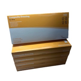 Cardinal 50 Pcs - Cardinal Health COMP410 Hypoallergenic Composite Dressing 4” x 10”