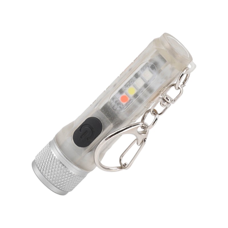 Strong Light Mini Keychain Flashlight Outdoor Portable Super Bright Multifunction