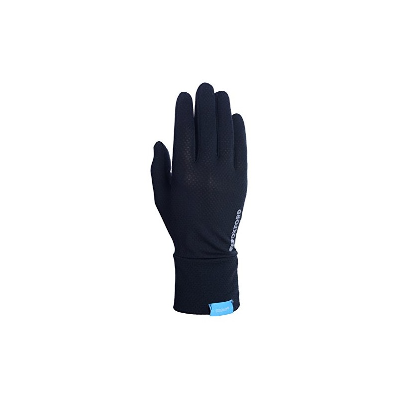 Oxford CA211 Coolmax Inner Gloves - Black, L/XL