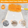 Nicemiya 8 Pack Reusable Duster Refills Compatible with Swiffer Hand