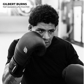 Sanabul Lab Series Boxing Gloves for Men & Women, Kickboxing Muay Thai Gloves, Punching Heavy Bag Sparring Training, Black-White 10 oz