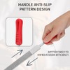 6'' inch Diamond Coated Half Round File Plastic Handle Hand