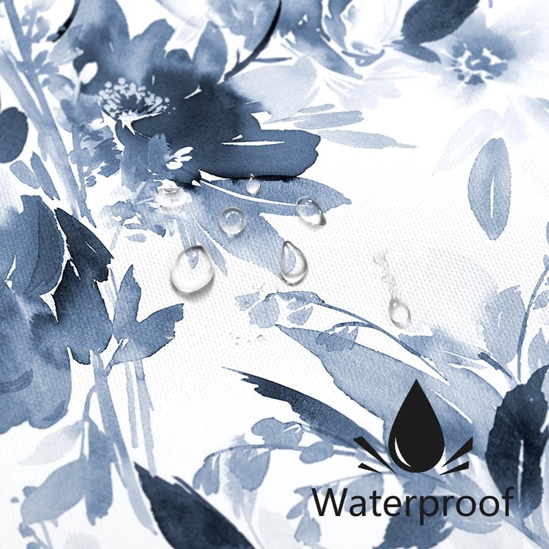 MAYZUS Extra Long Shower Curtain 72 x 84 Inch, Tall
