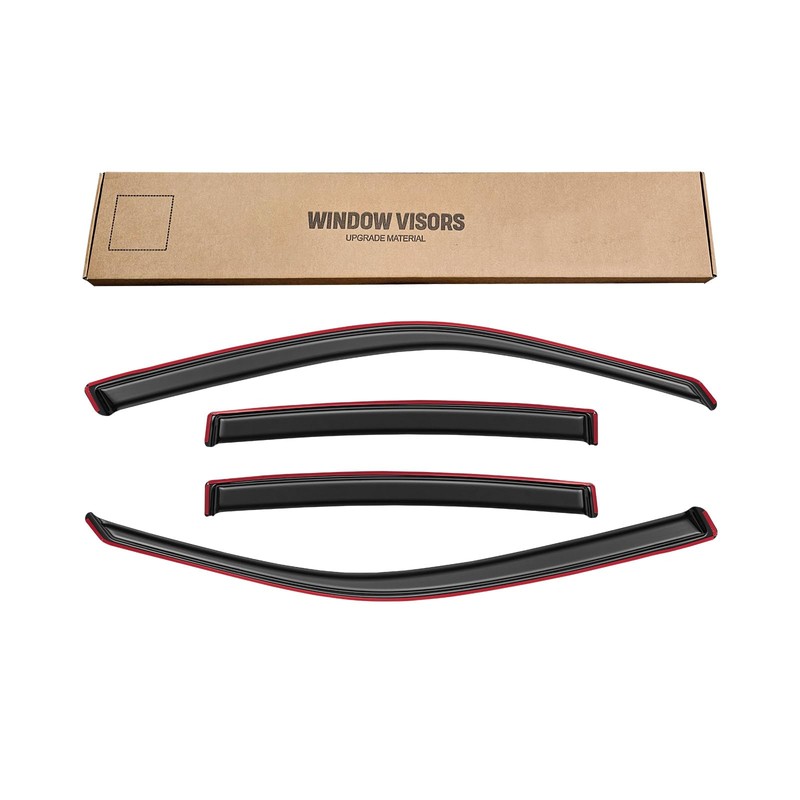 in-Channel Window Rain Guards for 2011-2023 Dodge Charger, Window Visor
