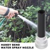 Hromee Handy Bend Water Spray Nozzle, Flexible Garden Hose Attachment