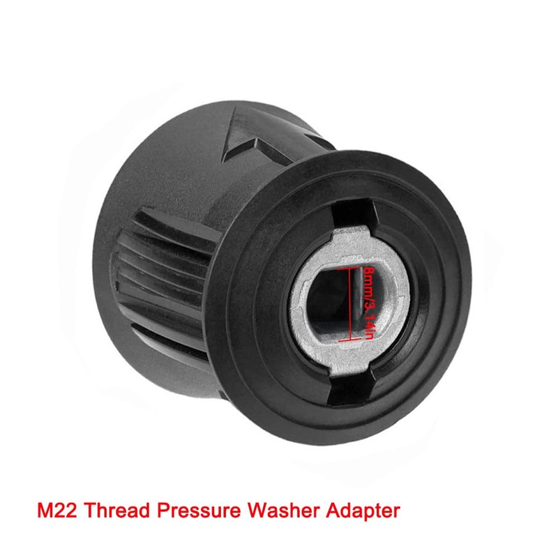 High Pressure Washer Quick Connect Adapter, Brass M22 Hose Quick