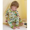 Bamboo Viscose Toddler Pajamas Boys Girls Kids Baby 2pcs Long-Sleeve