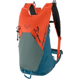 Dynafit Radical 23 Backpack Colour Block Blue/Grey/Red - Comfortable Sophisticated Ski Touring Backpack, 23 L, Size 23 L - Far, orange, Classic