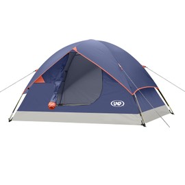 UNP Dome Tent - 2/3/4/6 Person, Easy Setup, Lightweight & Portable for Camping, Beaches & Backpacking
