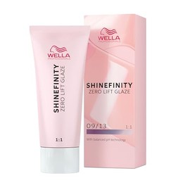 Wella Professionals Shinefinity Glaze - Hair-friendly Tint - Demi-Permanent, pH Neutral & No Ammonia - For Natural Shine up to 20 Hair Washes - Vegan - 09/13 Cool Toffee Milk - 60 ml