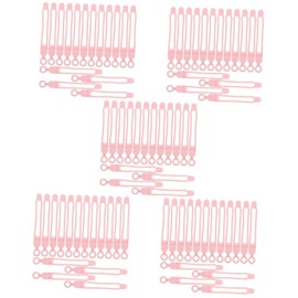 Operitacx 5 Sätze Teiliges Silikon Kabelorganizer Kabelbinder Für Effektives Kabelmanagement Tragbar Für Usb Audiokabel 16 Stück * 5