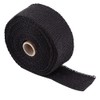 Exhaust Pipe Wrap, 16 ft Black High Heat Insulation Exhaust