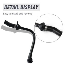 Aynaxcol Brake Booster Vacuum Hose 1J0612041GD Replacement for Jetta Golf Beetle ALH TDI Replacement for SEAT Leon Toledo Replacement for Skoda Octavia