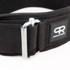 PR Personal Record Quick-Lock Hybrid Weightlifting Belt (Black, Medium)