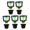 5PCS G1/2 Male Thread Rotating Sprinkler Nozzle Spray Head Misting