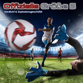 pwavum Children's Football Size 5 for Children and Adults, Children's Football, Junior Children's Football Size 5, Thickened Explosion-proof Children's Training Football for Boys / Girls with Size 5