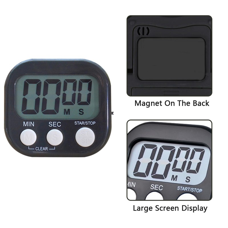 Nayubo Small Digital Timer for Kitchen Cooking Baking Sports Office
