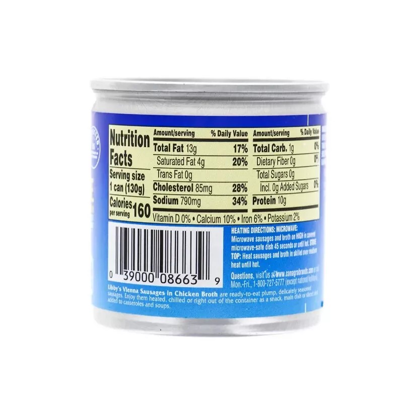 CAN Libby's Vienna Sausage Can - 4.6 oz