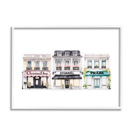 Stupell Industries Urban Fashion Storefronts Framed Giclee Art by Amanda Greenwood