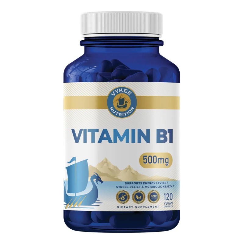 Vykee Nutrition Vitamina B1 500mg 120 Cpsulas Alta Potencia
