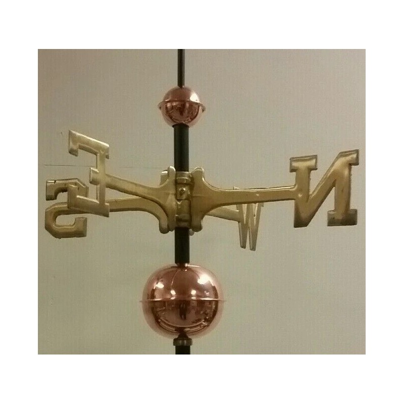 POLISHED COPPER BALL quality made 4'' for weathervane/ LIGHTENING ROD