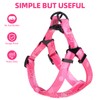 PUPTECK No Pull Dog Harness Soft Adjustable Basic Nylon Step