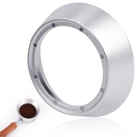 58mm Espresso Dosing Funnel, Portafilter Funnel, Sturdy Dosing Ring with Magnetic Aluminum Portafilter Funnel Compatible with all 58mm Espresso Portafilters