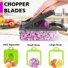 Vylari Vegetable Chopper with Blade: Onion Chopper, Slicer, Dicing Cutter,